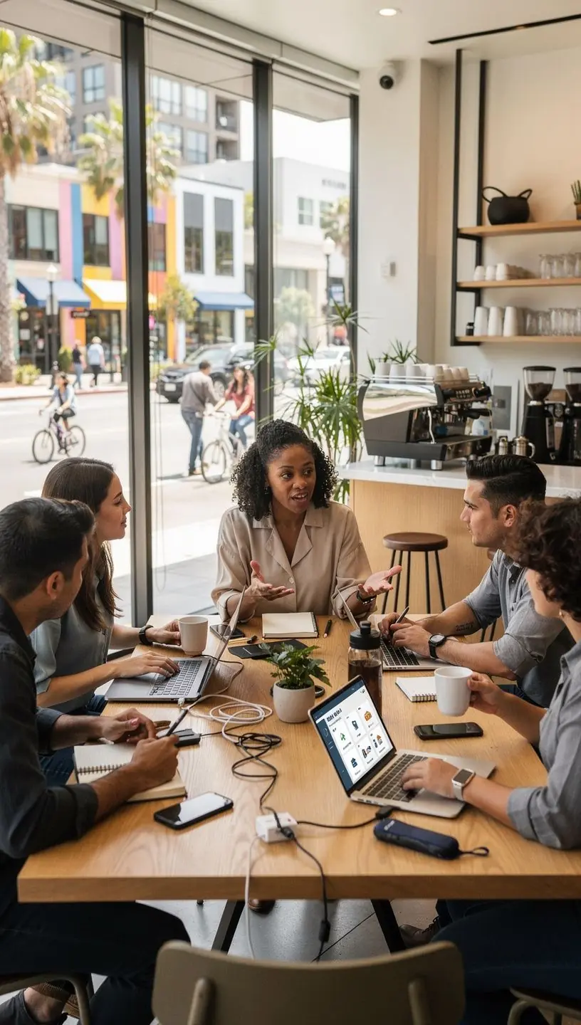 Data-driven public services enhancing urban living.