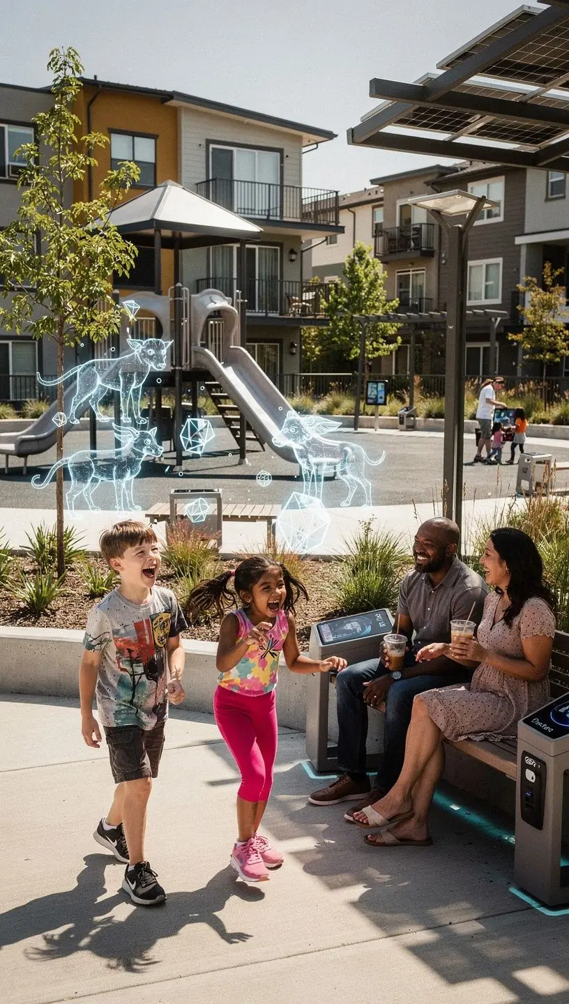 IoT devices fostering community engagement and interaction.